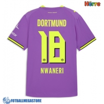 Fotballdrakt Herre Borussia Dortmund Ethan Nwaneri #18 Tredjedrakt 2026-27 Kortermet